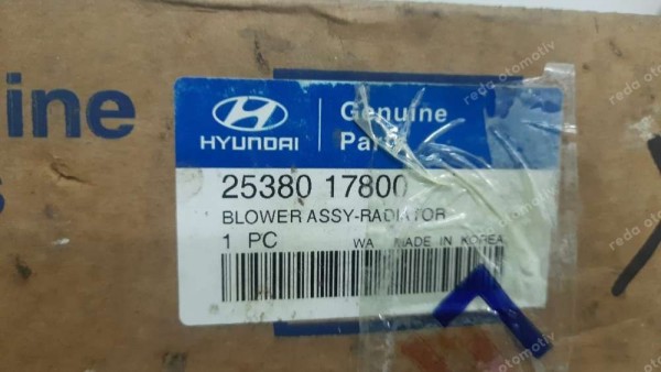 Hyundai Matrix Fan Motoru Davlumbaz 25380-17800 YP (HF-120)