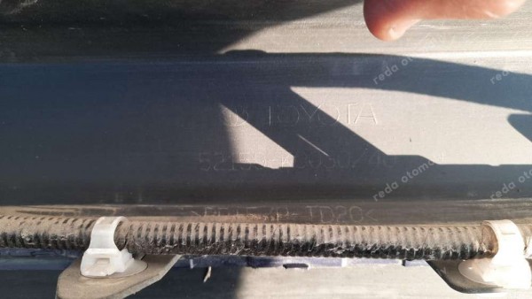 Toyota Yaris Hybrid 20/24 Arka Tampon / Spoyler 52159-K0030 52453-K0060 CP (GE-110)