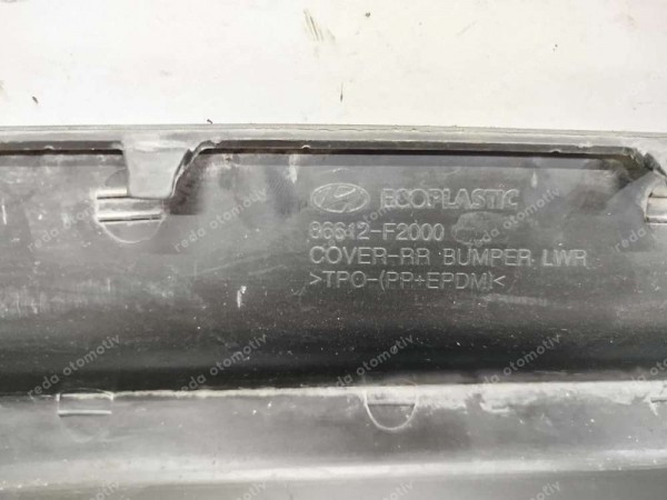 Hyundai Elentra Arka Tampon Alt Spoiler 86612-F2000 CP (Gİ120)