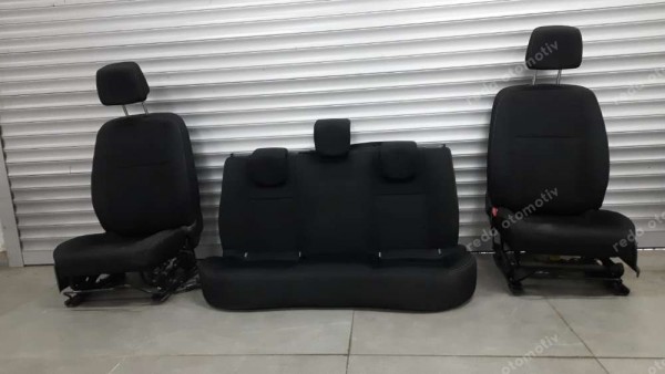 Renault Fluence Koltuk Takımı Siyah Kumaş CP