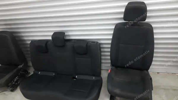 Renault Fluence Koltuk Takımı Siyah Kumaş CP