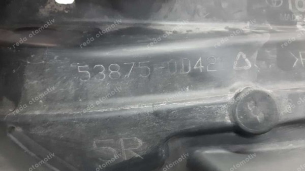 Toyota Yaris Croos Sağ Ön Çamurluk Davlumbazı 53875-0D421 CP (GC-110)