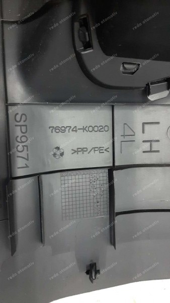 Toyata Yaris Hybrid Croos İç Arka Sol Trim 76974-K0020 CP (GC-120)