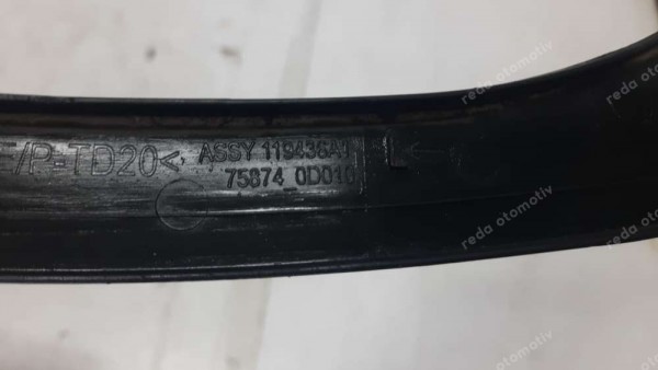 Toyota Yaris Croos Arka Çamurluk Kaplaması Sağ 75874-0D010 CP (CB-120)