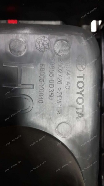 Toyota Yaris Croos Orta Konsol 58910-K0030 HP CP (KB-110)