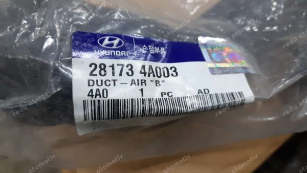 Hyundai Starex Hava Filtre Borusu 28173-4A003 YP (AB-110)