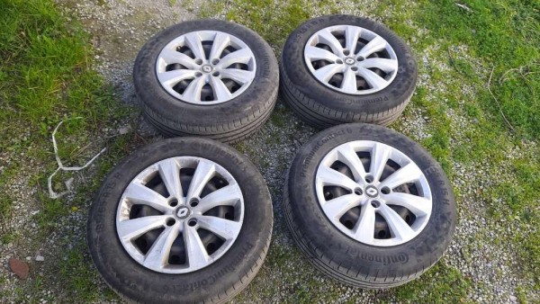 Renault Clio 5 Saç Jant Lastik Takımı 15İnç CP