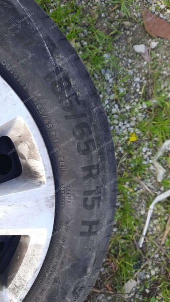 Renault Clio 5 Saç Jant Lastik Takımı 15İnç CP