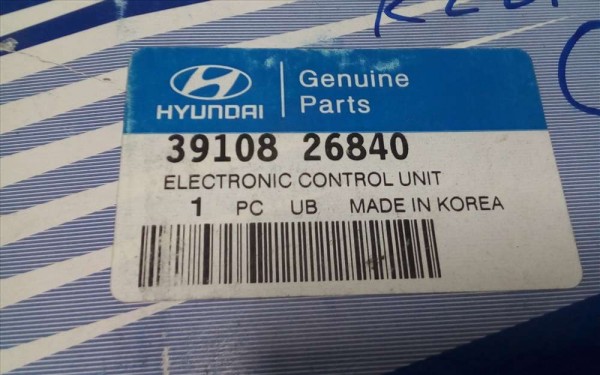 Hyundai Matrix Elektronik Kontrol Ünitesi ECU Motor Beyni Modülü 39108-26840 YP [C-E-120]