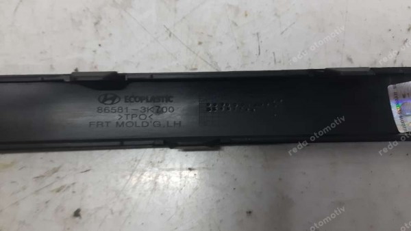 Hyundai Sonata Ön Tampon Sol Kaplama Çıtası 86581-3K700 YP (