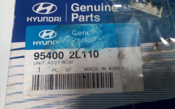 Hyundai İ30 Elektronik Kontrol Ünitesi Modülü BCM 95400-2L110 YP [C-E-120]
