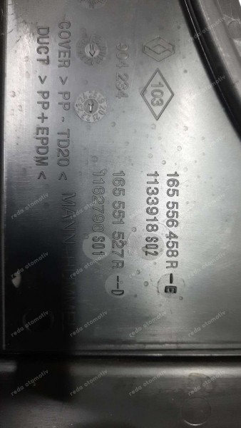 Renault Megane 4 Hava Filtre Borusu 165556458R YS CP (AB-110)