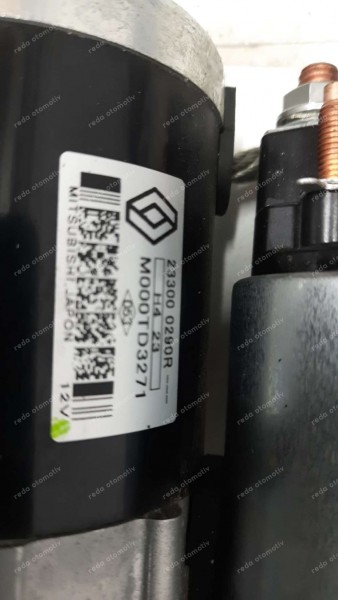 Renault Megane 4 Marş Motoru 233000290R CP (CI-120)