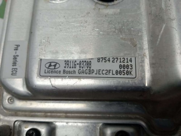 Hyundai İ20 1.2 MPİ Motor Kontrol Ünitesi Beyni ECU 39116-03708 CP [C-E-120]
