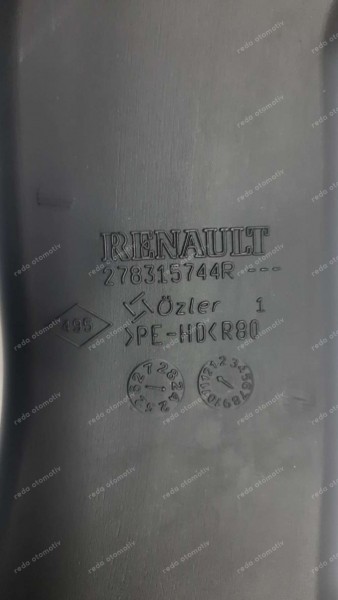 Renault Megane 4 Hava Kanalı Borusu 278315744R  CP (AB-110)