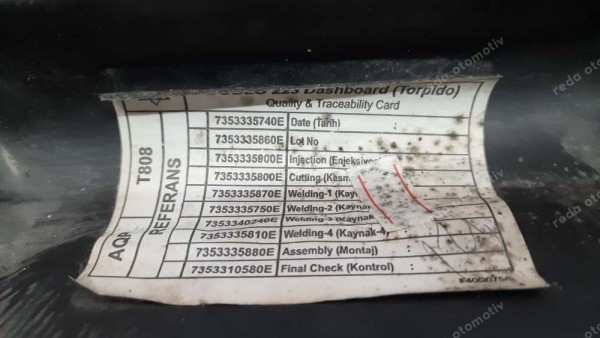 Fiat Doblo Torpido Göğüs 735268392 CP (AD-130)