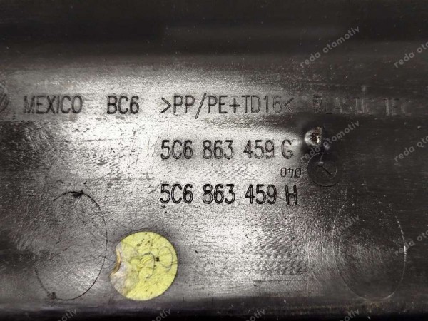 Volkswagen Jetta Arka Panel Bagaj İç Kaplaması Trimi 5C6863459G SP HP (DA110)