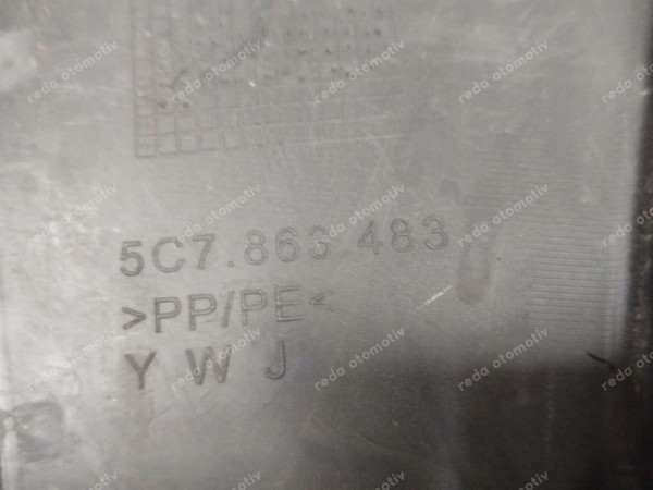 Volkswagen Jetta Sol Direk İç Kaplaması Trimi 5C7863483 SP (DA110)