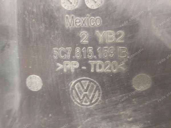 Volkswagen Jetta 2014 Torpido Sağ Hava Kanalı Kapak 5C7815159B SP (DC110)