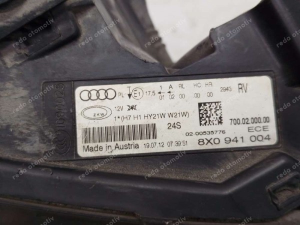Audi A1 Sağ Far 8X0941004 CP (GB120)