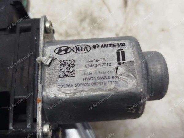 Hyundai Tucson Sağ Arka Kapı Cam Krikosu Motoru 83460-N7010 SP (BA120)