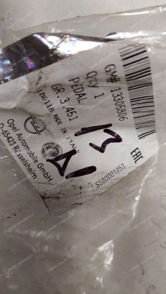 Opel Corsa D Gaz Pedalı Otomatik Şanzuman GM 848039-13305806 CP (AC-110)