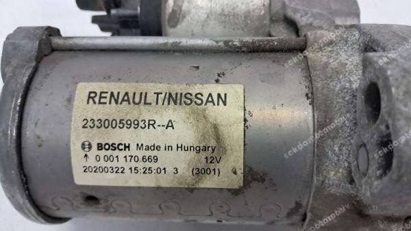 Renault Clio 5 Marş Motoru 233005993R SP (CI-120)