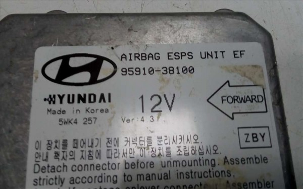 Hyundai Sonata Hava Yastığı Airbag Beyni Modülü 95910-38100 A.Ü. YP [C-E-120]