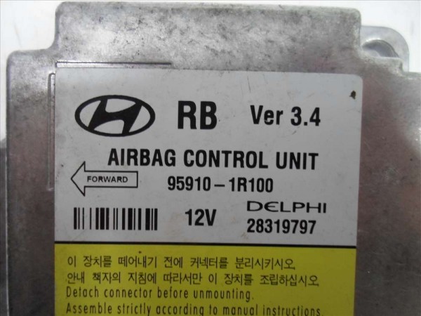Hyundai Accent Blue Airbag Hava Yastığı Beyni Modülü 95910-1R100 CP [C-E-120]