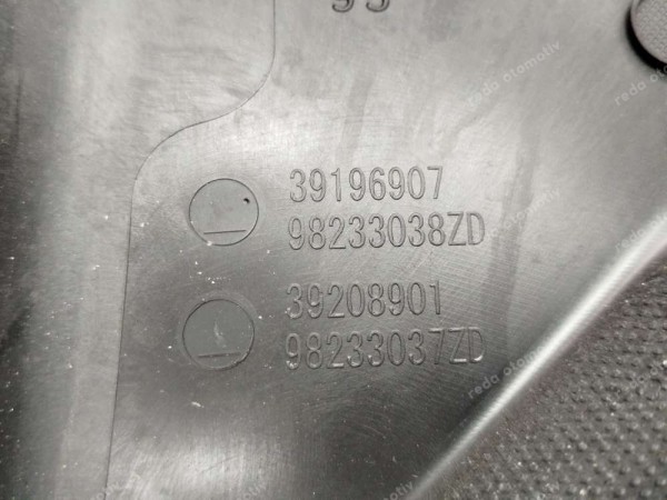 Opel Corsa Sol Arka Direk Kaplaması 98233038ZD 39196907 SP (KF130)