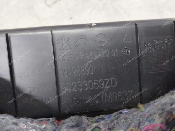 Opel Corsa F Arka Panel İç Bakaliti Kaplaması 39196890 SP (KF130)