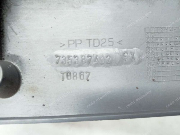 Fiat Doblo Sürgülü Kapı Üst Kaplama Bakaliti Sol 735387402 CP (KF130)