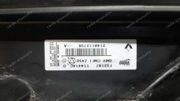 Renault Megane 4 Fan Motoru Davlumbazı 214811275R T87039B HP SP (JE-120)