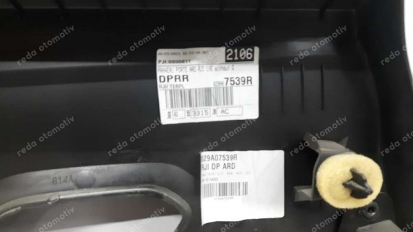 Dacia Jogger Sağ Arka Kapı Döşemesi 829A07539R SP (EE-120)