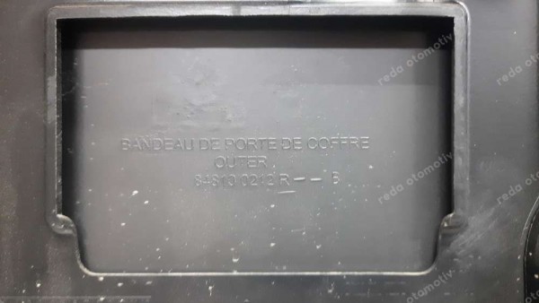 Renault Megane 4 Arka Bagaj Kapak Bandı 848109140R 848100212R SP(IC-130)