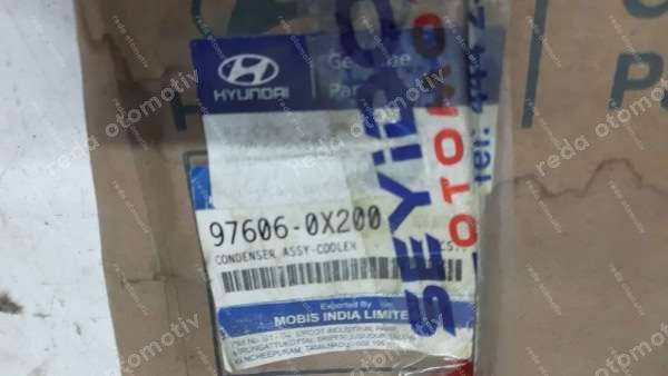Hyundai İ10 Klima Radyatörü Orj. 97606-0X200 YP (DE130)