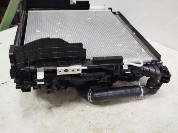 Hyundai Tucson 1.6 T-GDİ Kia Sportage Fan Motoru Su Klima Radyatörü Komple 97606-N7000 25310-N7030 25380-N7200 SP YP (DF120)