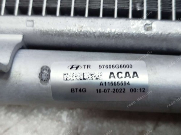 Hyundai İ10 Klima Radyatörü Orj Sökme 97606-G6000 CP (DG120)