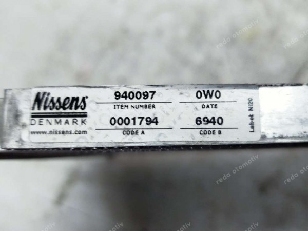 Ford Fiesta Fusion 04-12 Klima Radyatörü 940097 YP (DH120)