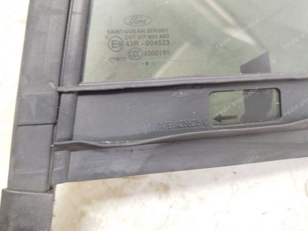 Ford Focus 4 Sol Arka Kapı Kelebek Camı Kılavuz Nikelaj JX7B-A25825-C CP (KB120)
