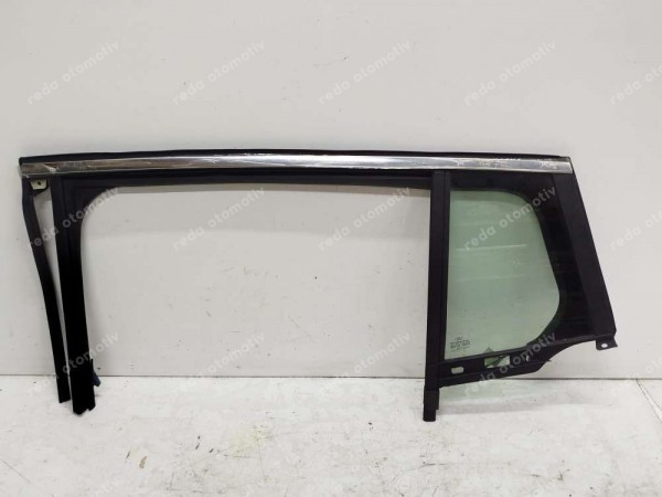 Ford Focus 4 Sol Arka Kapı Kelebek Camı Kılavuz Nikelaj JX7B-N25824-D CP (KC120)