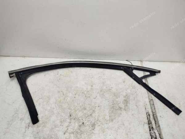 Ford Focus 4 Sağ Ön Kapı Cam Oluk Fitili 18> JX7B-A21510-BE [Nikelaj] CP (JA130)