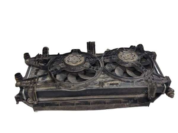 Fiat Doblo 1.9 05-11 Radyatör Klima Radyatörü Fan Komple 51779233 51804991 51755589 SP (DE120)