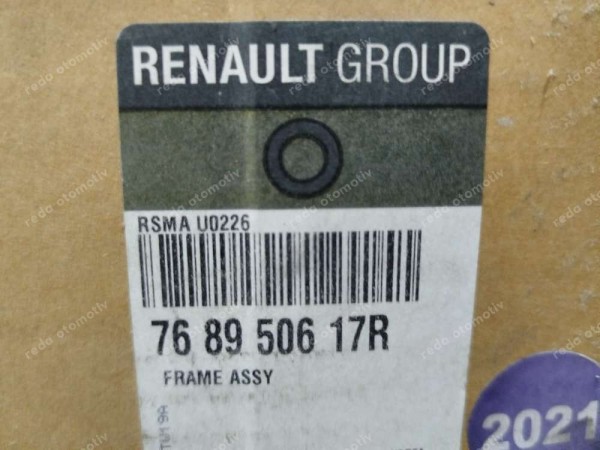Renault Koleos 2 Açılır Tavan Şasesi 768950617R YP (LA150)