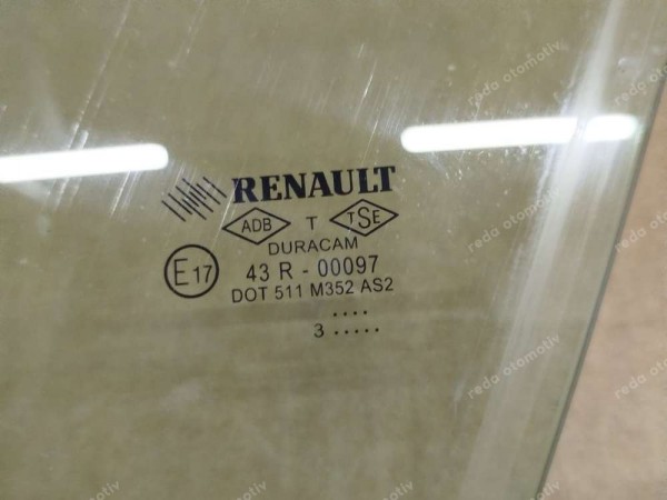 Renault Clio 4 Sol Ön Kapı Camı CP (LA131)
