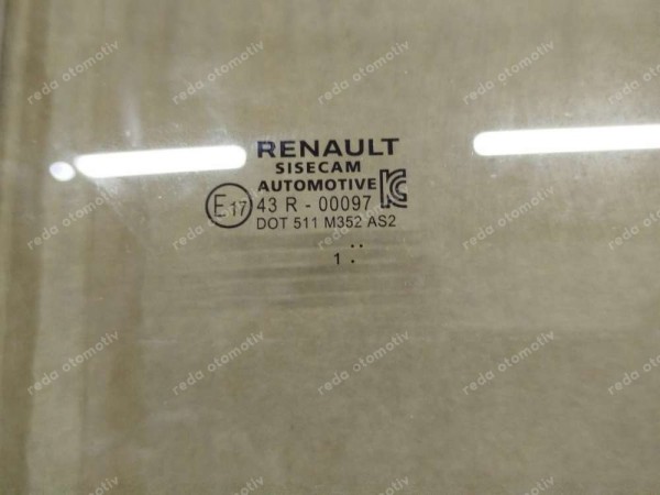 Renault Clio 5 Sağ Ön Kapı Camı Orj 803008603R SP YP (LA131)