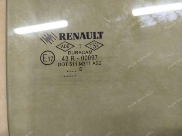 Renault Clio 2 HB Sağ Arka Kapı Camı CP (LA131)