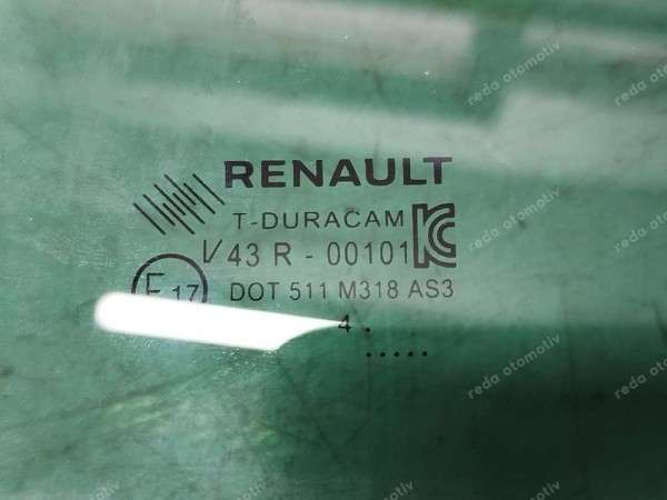 Renault Megane 4 Sol Arka Kapı Camı 823019299R SP (LB132)