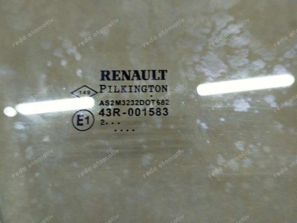 Renault Modüs Sağ Ön Kapı Camı XXX653847145 CP (LB130)