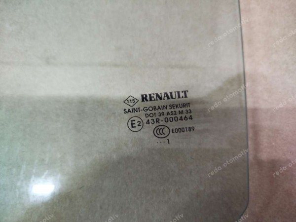 Renault Zoe Sol Arka Kapı Camı Orj 823012978R CP (LB131)